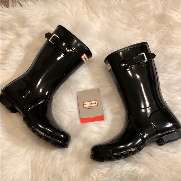 Hunter Shoes - NEW! Hunter original short gloss rain boots